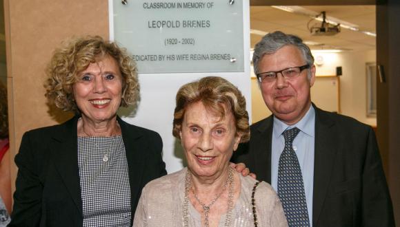 Inauguration of the Leopold Brenes Scholarship Fund and Classroom