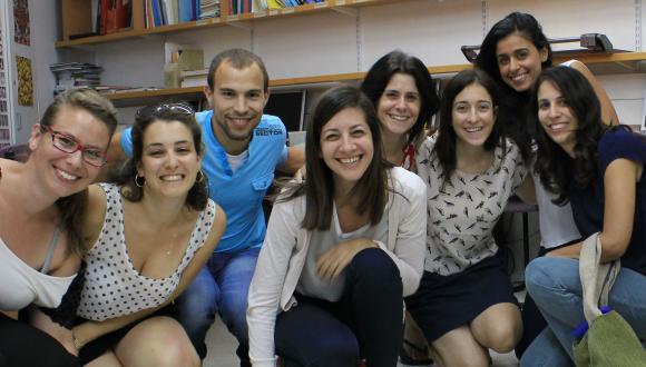 A group photo of the students who volunteered as part of "Different Economics" in 2012