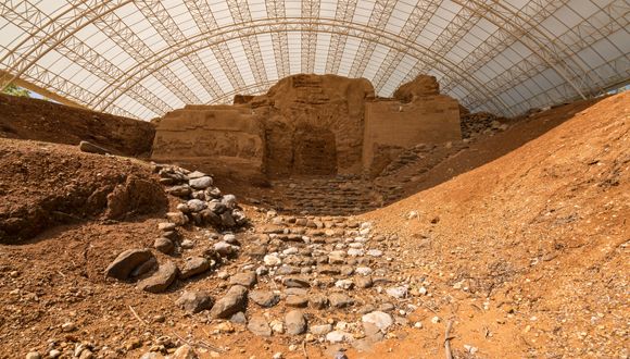 Abraham Gate in Tel Dan Nature Reserve – an ancient gate from the Canaanite period