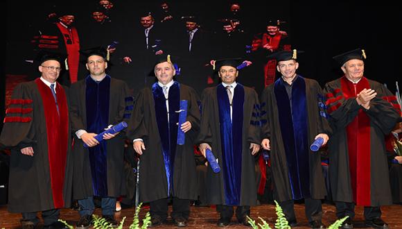 Tel Aviv University's 2015 Honorary Doctorates ceremony