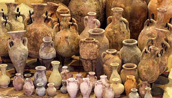 The shapes and sizes of pottery used for commerce depended on an ancient measuring system