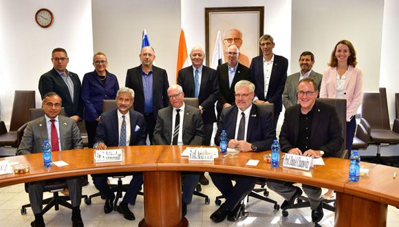 Indo-Israel Academic Ties Boosted by Minister’s Visit (Photo: Shlomi Amsalem)