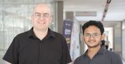 Research team (Left to right): Prof. Rennan Barkana & Ph.D. student Sudipta Sikder.