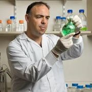 Prof. Dan Peer in his lab, Tel Aviv University