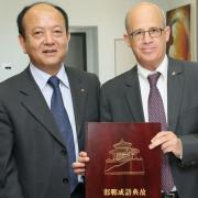 High-level Chinese delegation visits TAU Campus