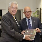 TAU President Welcomes Mexican Ambassador to Campus