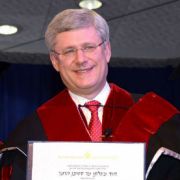 Canadian Prime Minister Stephen Harper Lauded at TAU